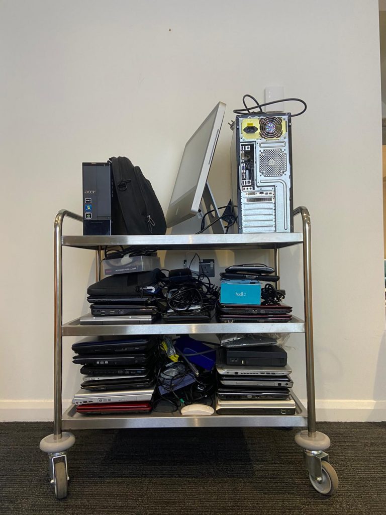 A sample of devices donated during DonateYourDigital Day 2022